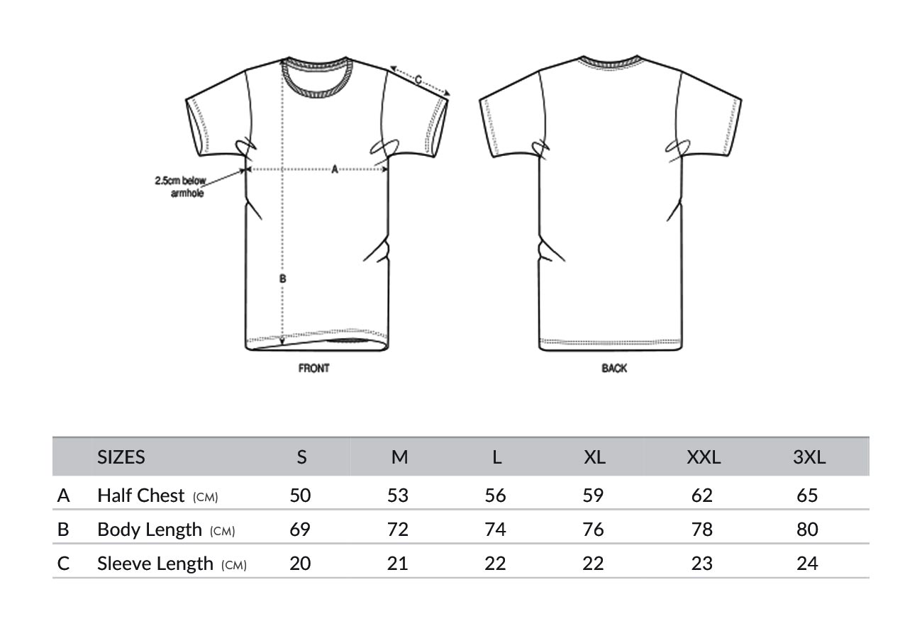 Size Guide - ATTU758 Rocker Essential | Steps | The Official Store