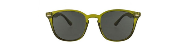 gafas de sol rectangulares color verde