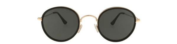 gafas de sol redondas pequeñas color negra