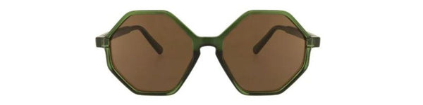 gafas de sol grandes color verde