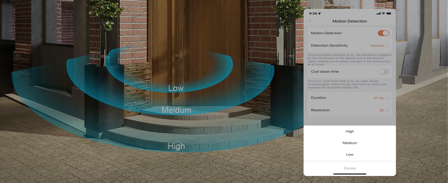 Dzees Doorbell Adjustable Frequency