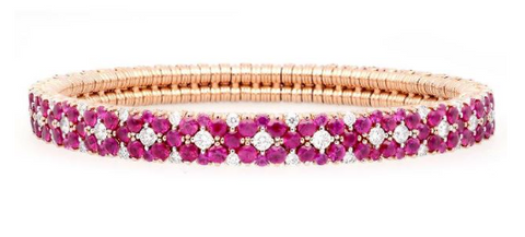 Ruby and Diamond Bracelet