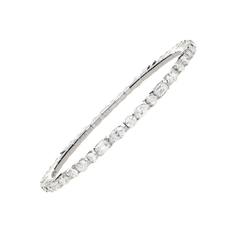 Multi Shape Diamond Stretch Bracelet