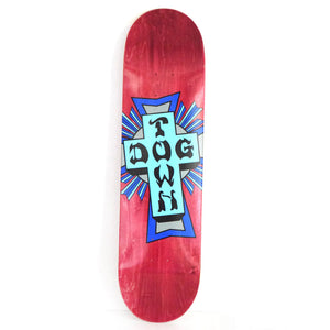 Dogtown "Street Cross" Logo Deck - 8.5" - 941 Skate Shop