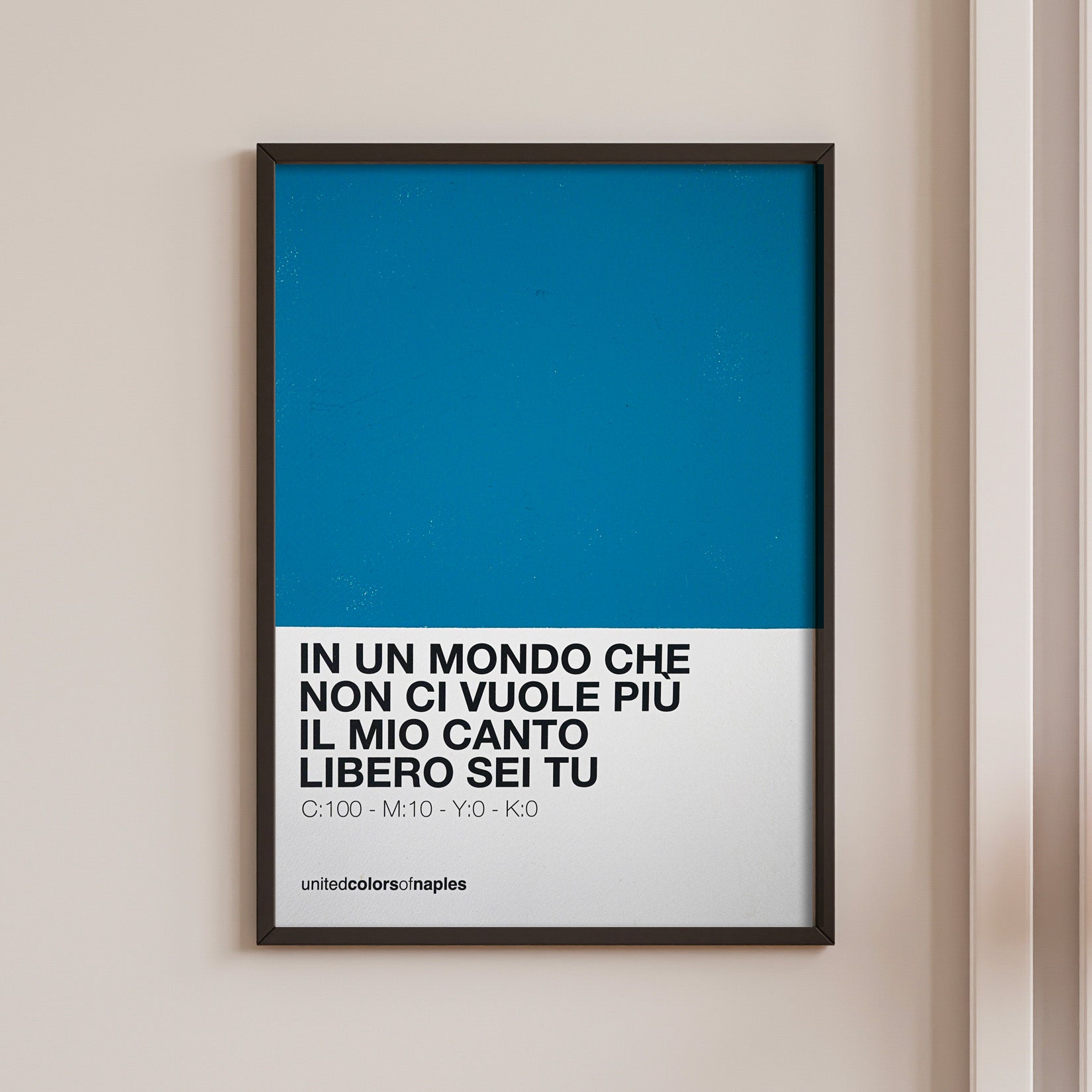 Poster Il Mio Canto Libero, Lucio Battisti – United Colors Poster