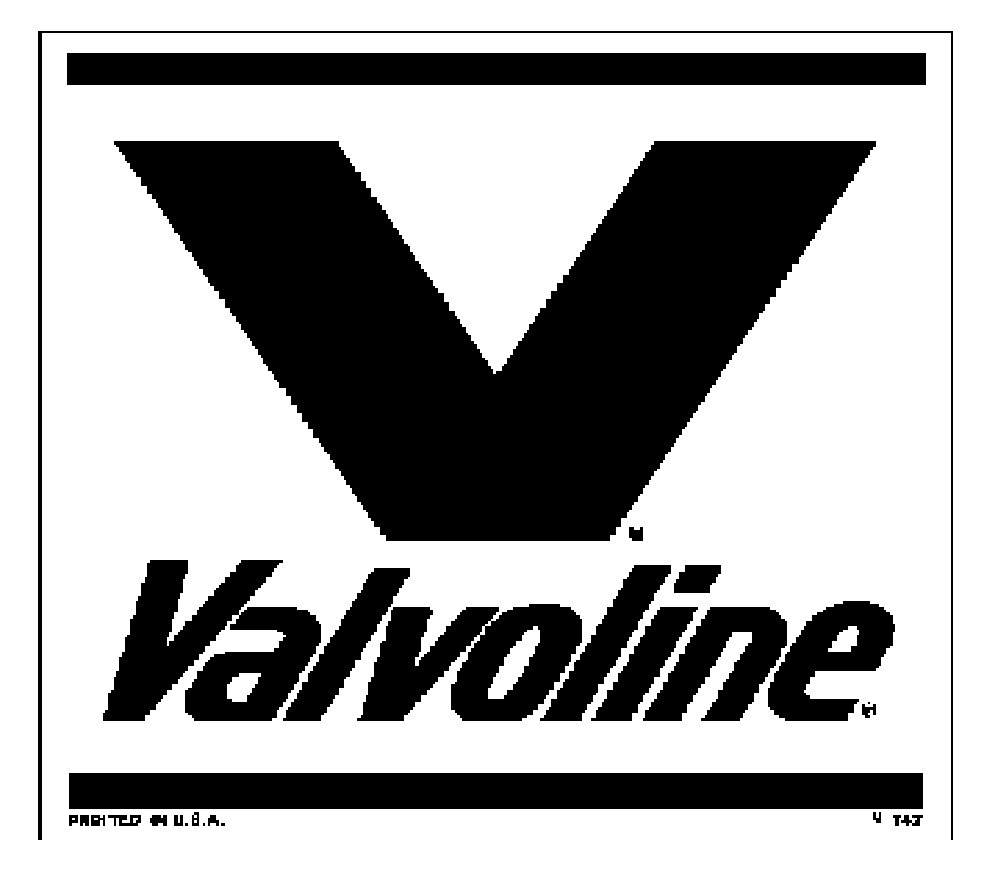 Valvoline logo 002 - Stickers (10 x 10 cm) -  ステッカー、カッティングステッカー、シールを通販・販売・通信販売しているオンラインショップ! - acestickers.com