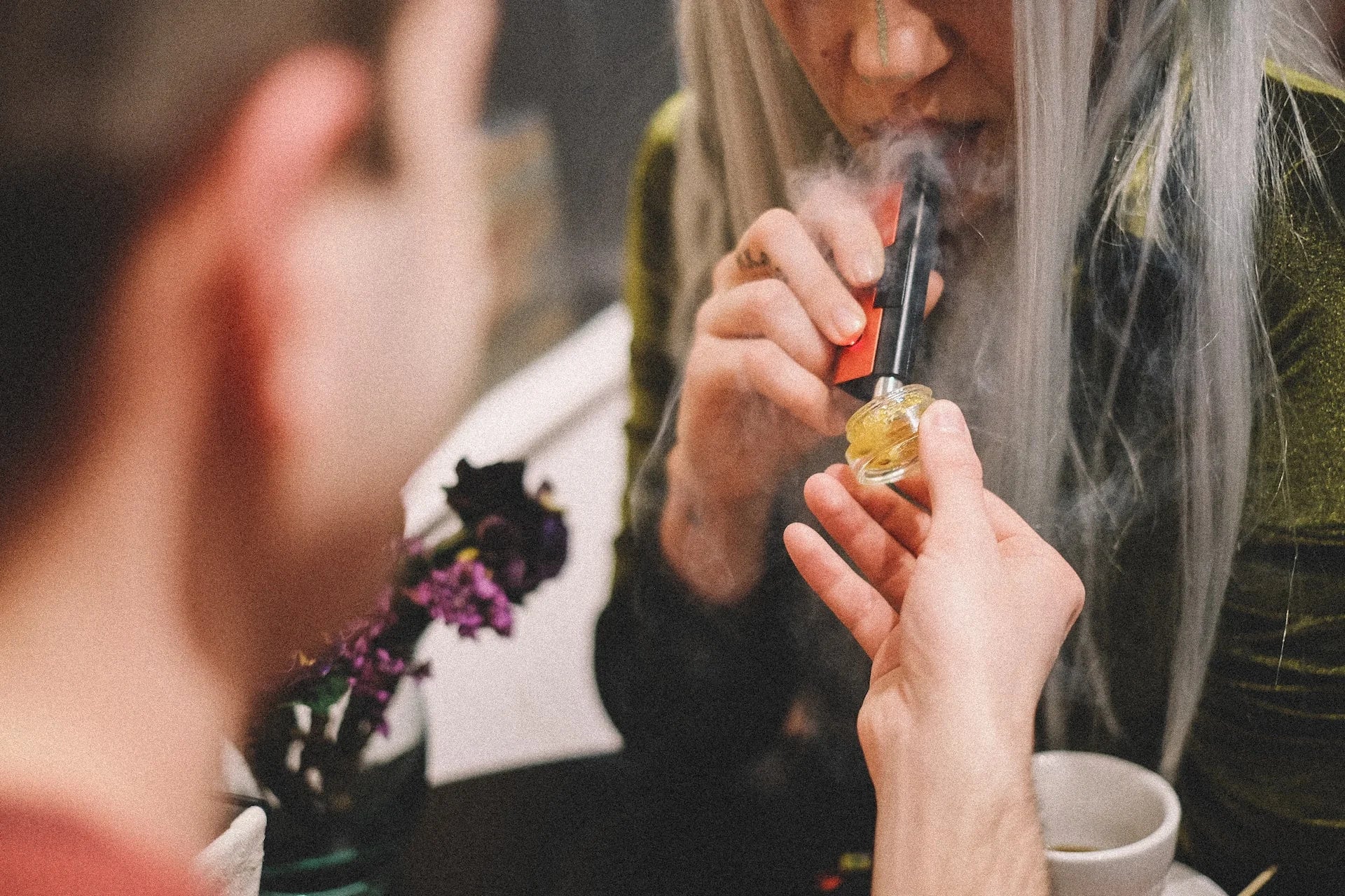 how to smoke live resin