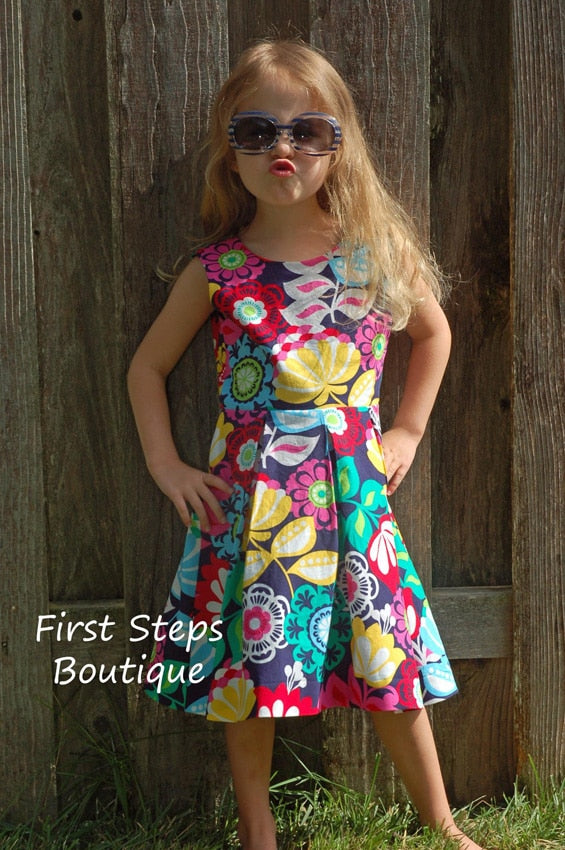 Rebel Girl Party Dress PDF Sewing Pattern