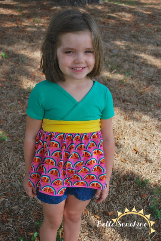 The Amelia Maxi, Dress & Top PDF Sewing Pattern for women and girls by Bella Sunshine Designs