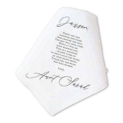 Classic Ring Bearer Handkerchief