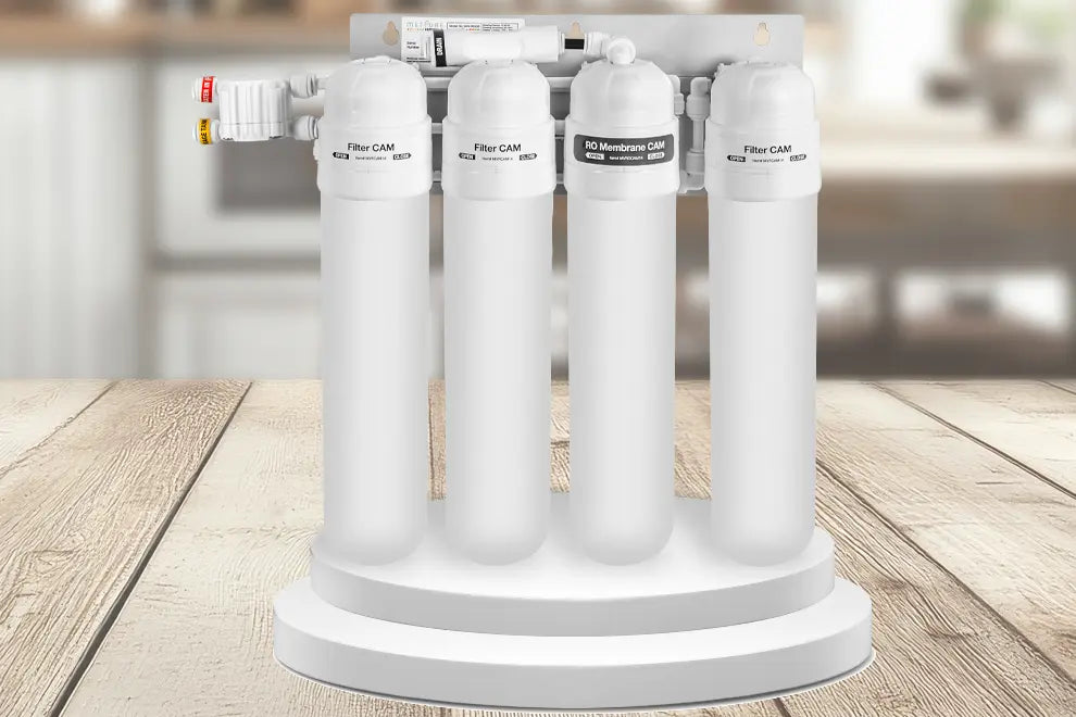 4 Stage Quick Twist Whole House Water Filtration System. Metpure Versatile Customizable Reverse Osmosis RO Water Filtration System. Complete System With Hardware, Filters, Storage Tank, and Faucet. (Select Your System Type and Faucet) - Image 28