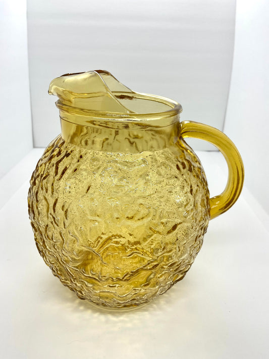 Vintage Anchor Hocking Oyster & Pearls 4.5 Small Clear Glass Pitcher – The  Cupboard Shop NJ