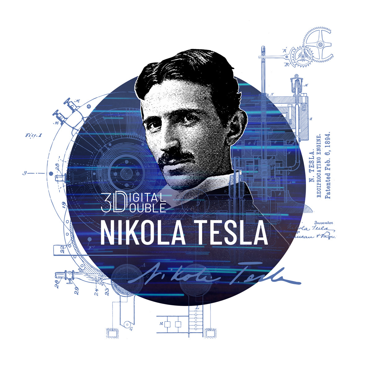 3D Nikola Tesla Shop