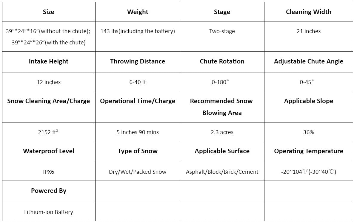 Yarbo Snow Blower S1 4