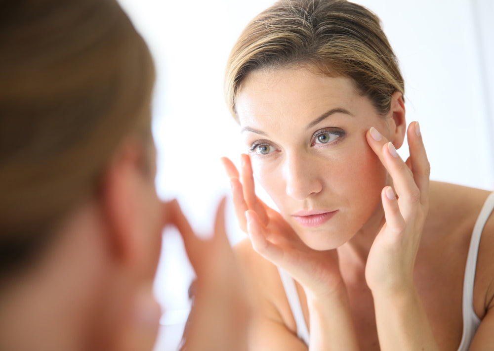 A woman wonders about the best moisturizer for aging skin.