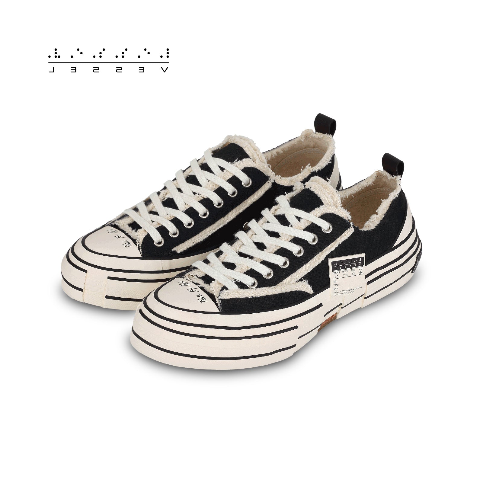 Lows Black - Low top sneakers, Famous footwear – xvessel.com