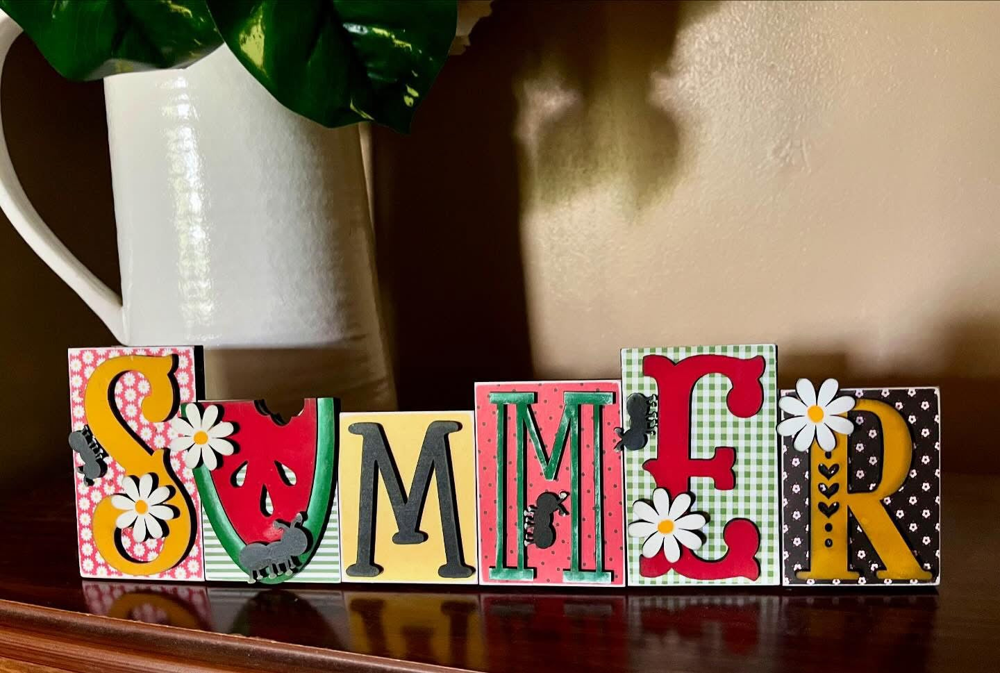 Summer Word Block Design Workshop