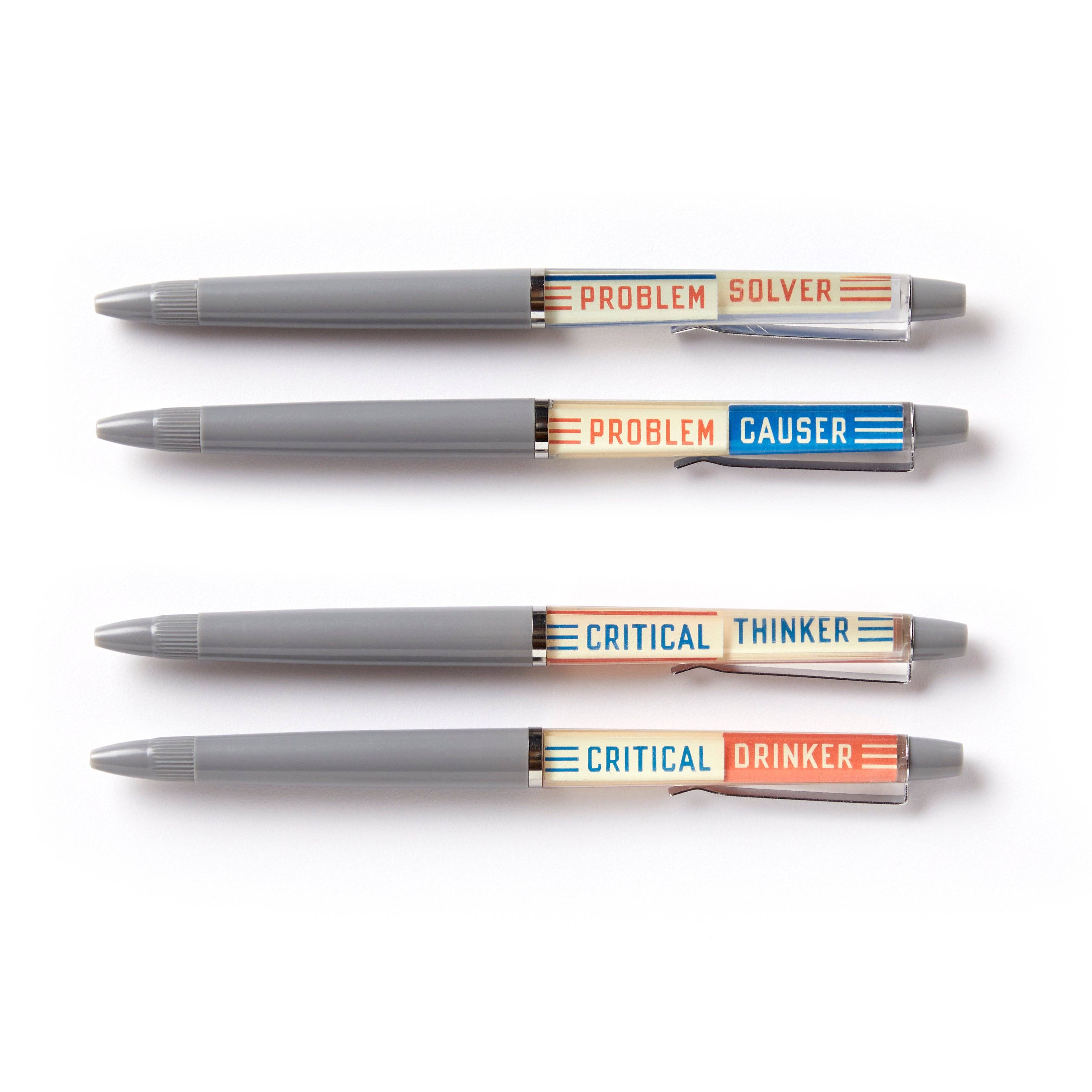 Critical Drinker - Floaty Pen Set