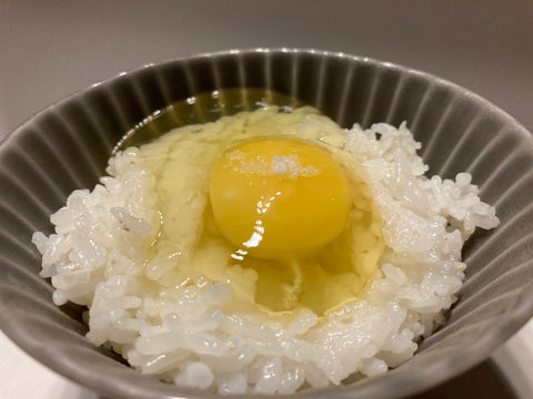卵かけご飯＋塩