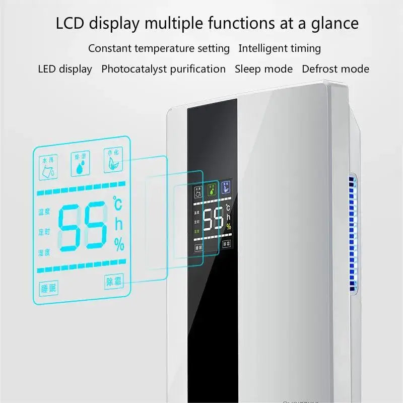 New Portable Premium Dehumidifier and Air purify 2 in 1 For Home For R
