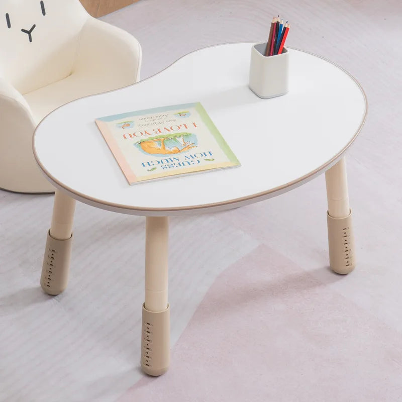 Children's Peanut Table Baby Early Education Learning Table Kindergarten Baby Reading Desk Can Lift Korean Pea Table