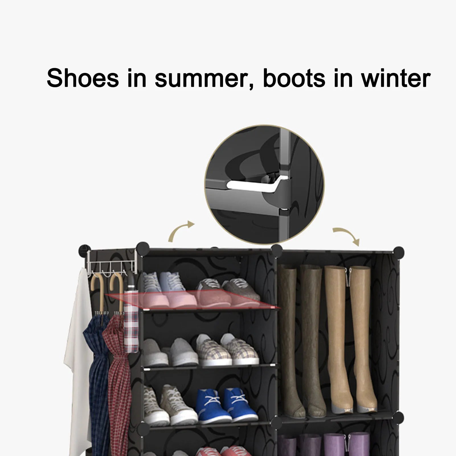 Tall Shoe Rack