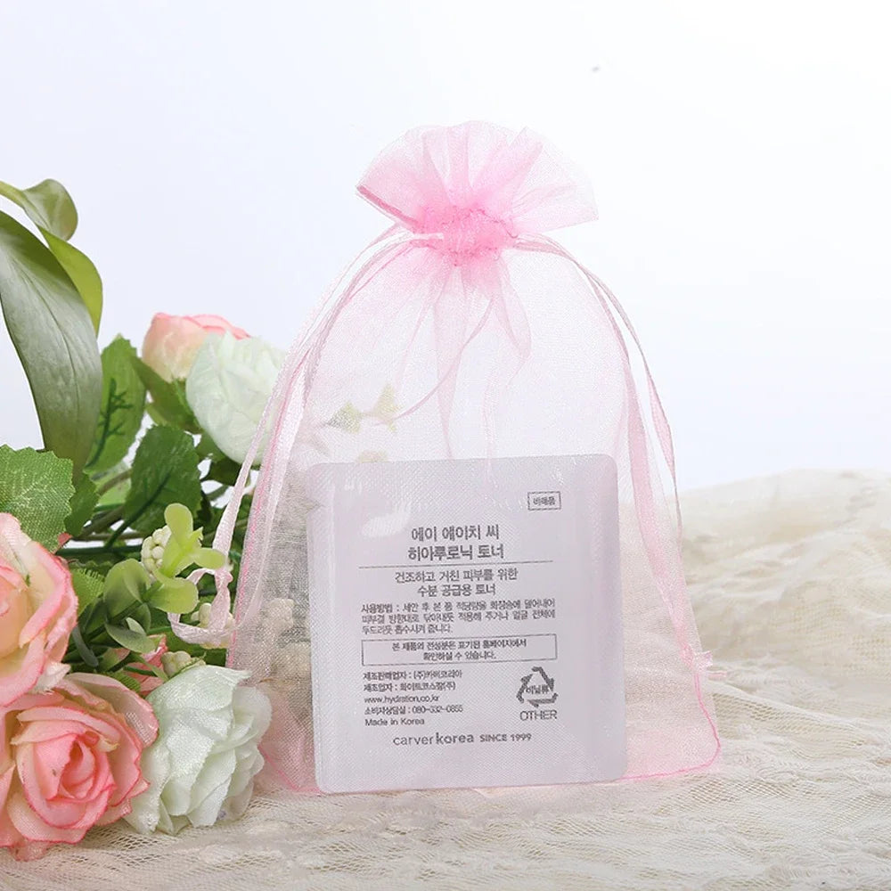 20-100pcs Strawberry Grapes Fruit Grow Bags Netting Mesh Vegetable Plant Protection Bags For Pest Control Anti-Bird Garden Tools