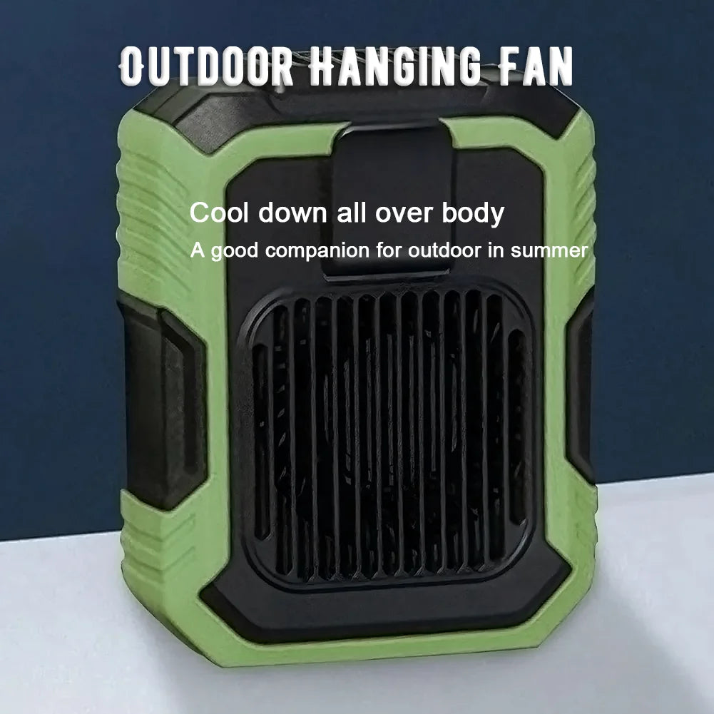 2025 New Hanging Waist Fan Portable Outdoor Clip Waist Cooli2ng Fan Su