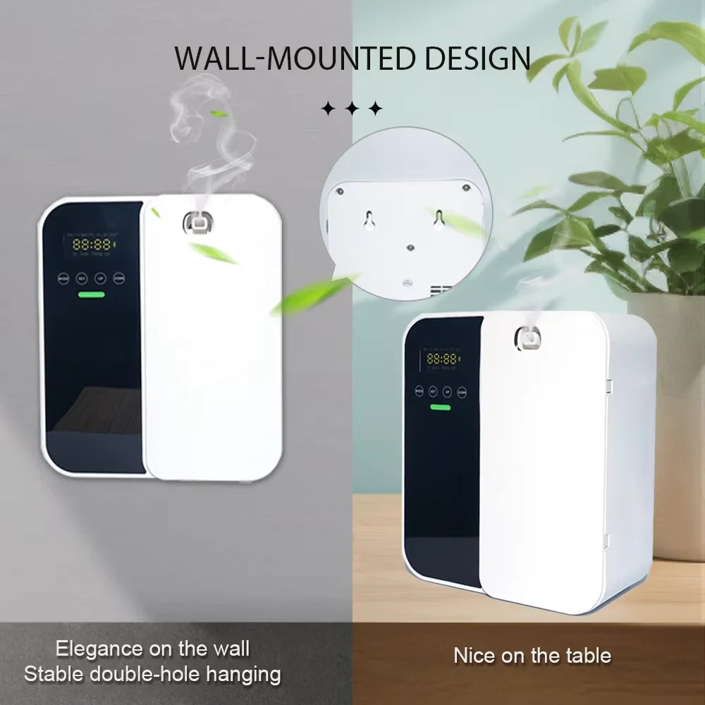 Waterless Diffuser Aroma Diffuser 1000m³ Electric Scent Machine Smell