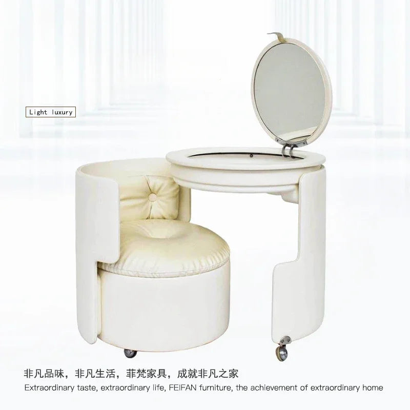 Small storage modern minimalist high-end bedroom dresser makeup table integrated muebles de dormitorio  bedroom sets
