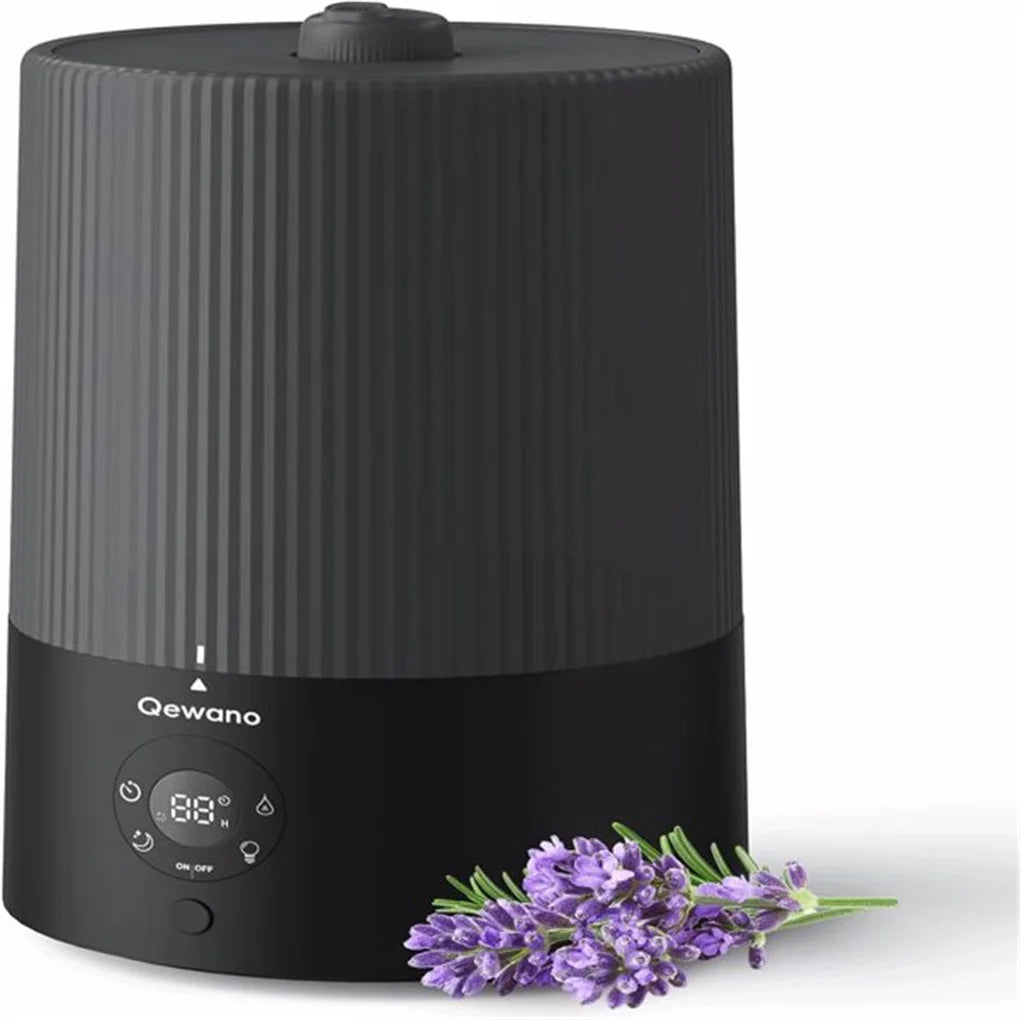 4L Top Fill Ultrasonic Cool Mist Humidifiers for Bedroom, with Oil Diffuser and Nightlight, for Baby Nursery & Plants 50 Hours
