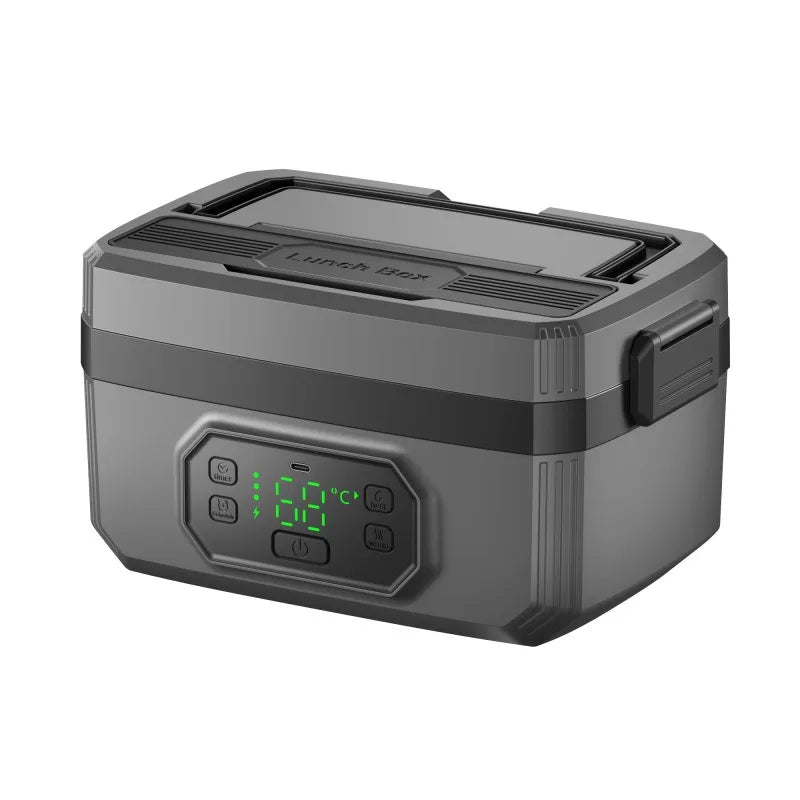 Rechargeable Lunch Box, Wireless Heating, Water-free Bento Box, Student Office, Large Capacity, Portable Power Storage, Outdoor