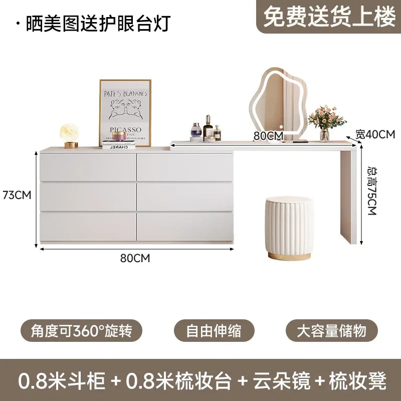 Bedroom Dressing Table Led Mirror Organiser Dressing Table Decoration Accessories Meubles De Chambre Furniture Comfortable