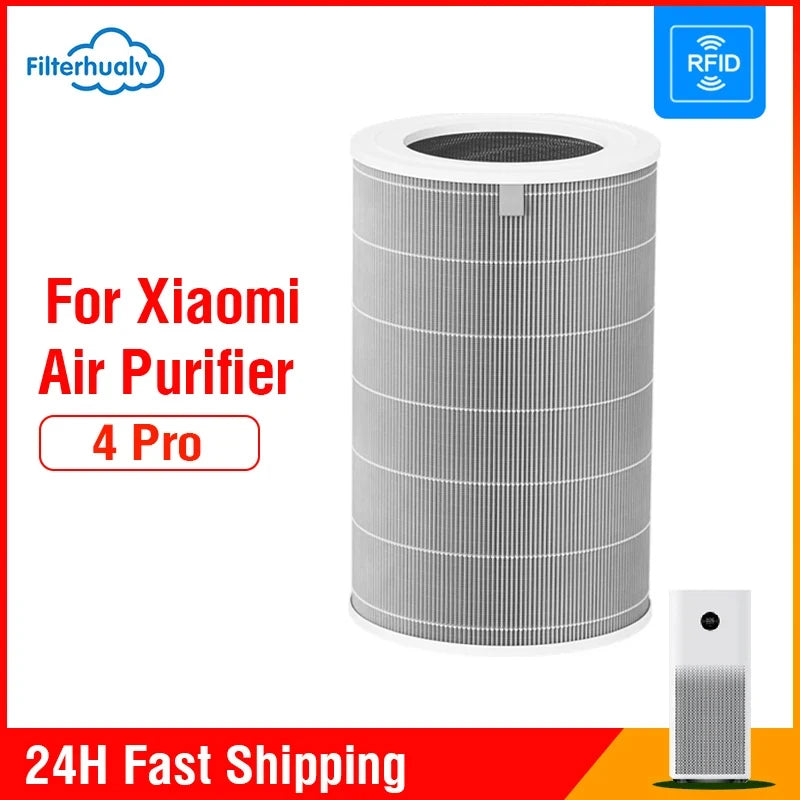 Air Filter For Xiaomi Air Purifier 4 Pro For Mijia Air Purifier Filter PM 2.5 With Activated Carbon 4PRO Filter