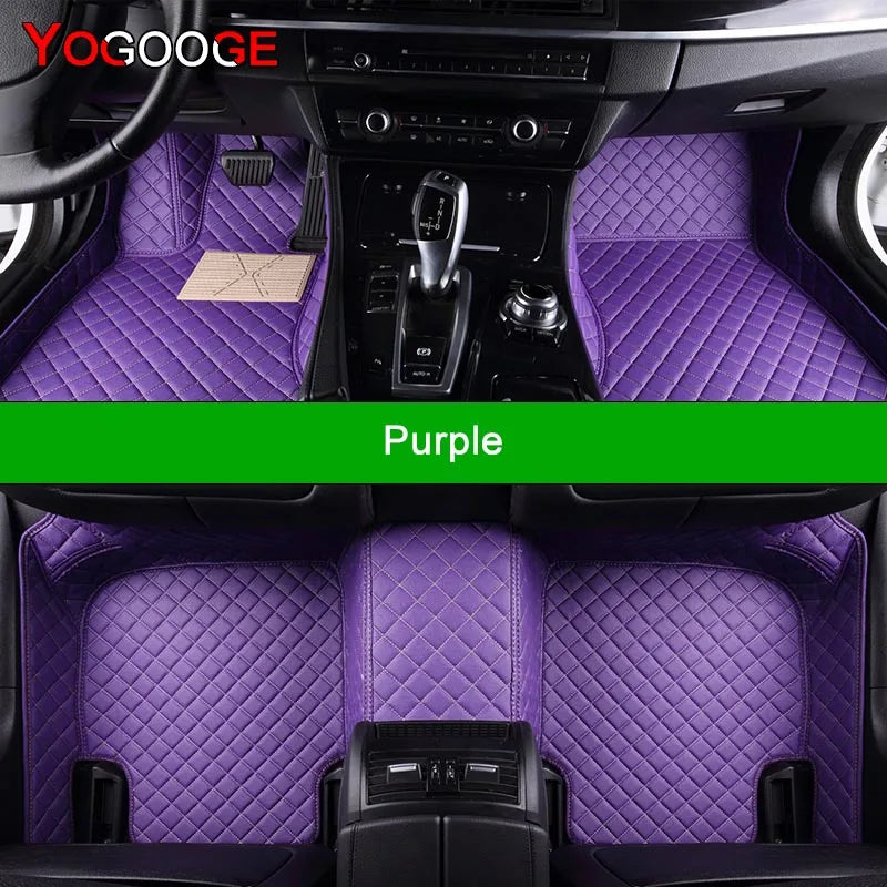 YOGOOGE Custom Car Floor Mats For Hyundai Creta Ix25 Auto Carpets Foot Coche Accessorie