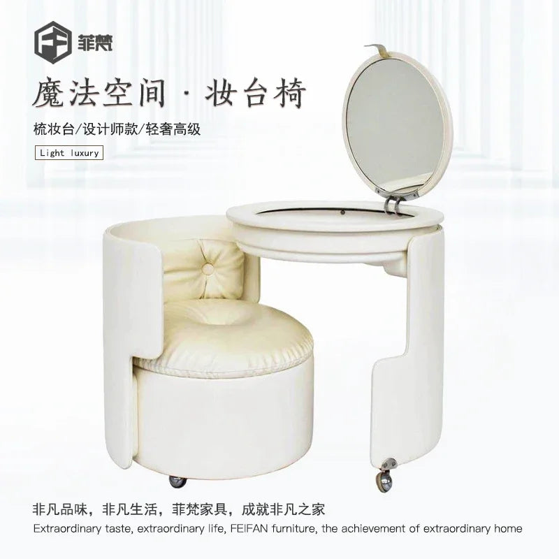 Small storage modern minimalist high-end bedroom dresser makeup table integrated muebles de dormitorio  bedroom sets