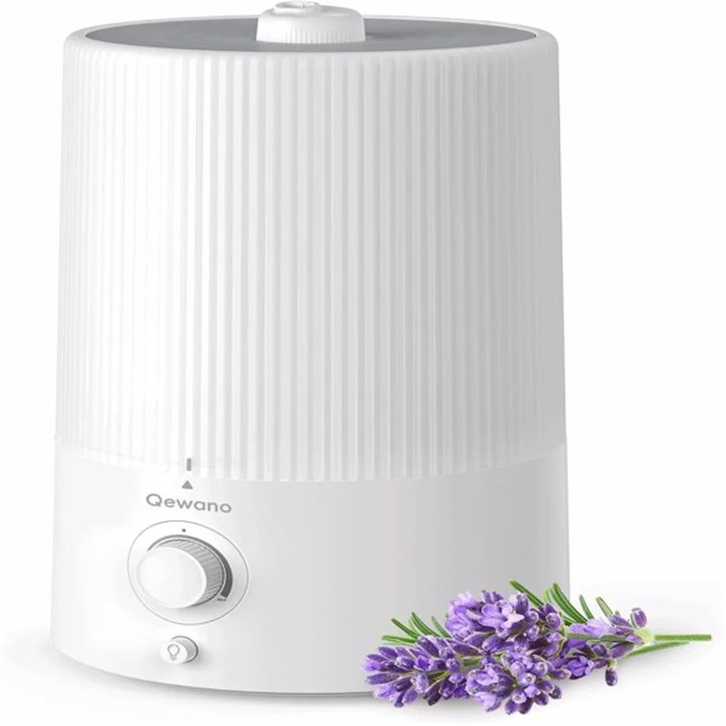 4L Top Fill Ultrasonic Cool Mist Humidifiers for Bedroom, with Oil Diffuser and Nightlight, for Baby Nursery & Plants 50 Hours