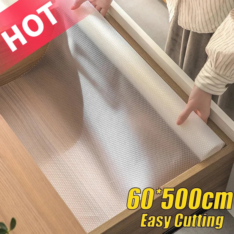 Reusable Drawer Pad Dustproof and Non Slip Pad Kitchen Cabinet Pad Refrigerator Anti Slip Pad Essential for Home and Family Use