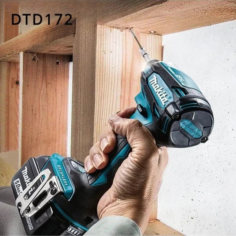 Makita DTD172 Wireless Drills Charging Drill Brushless Driver 18V Electric Screwdriver Impact Hand Electric Drill Electric Tool