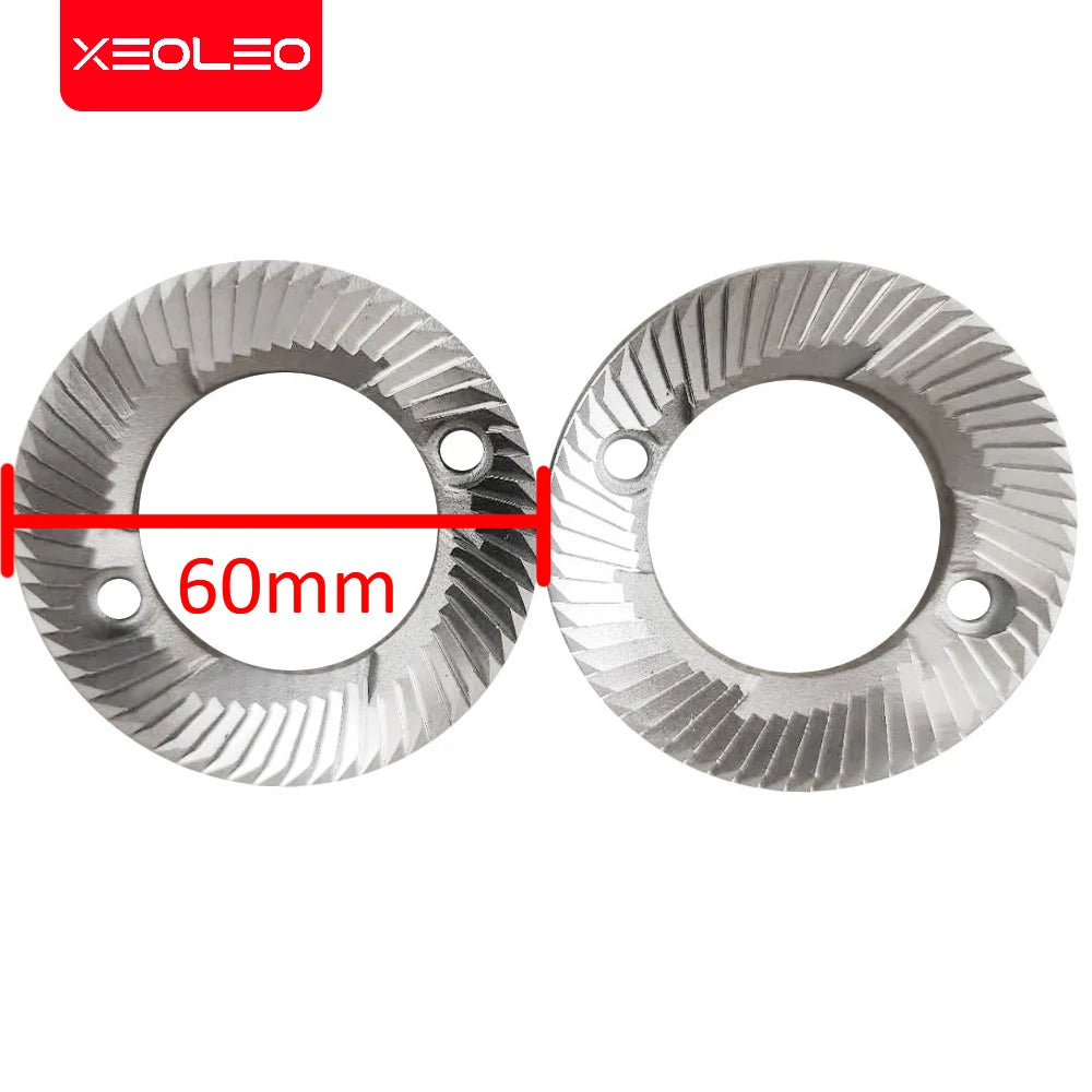 XEOLEO Mill stone for 500N Flat burr 60mm grind burr coffee part stainless steel