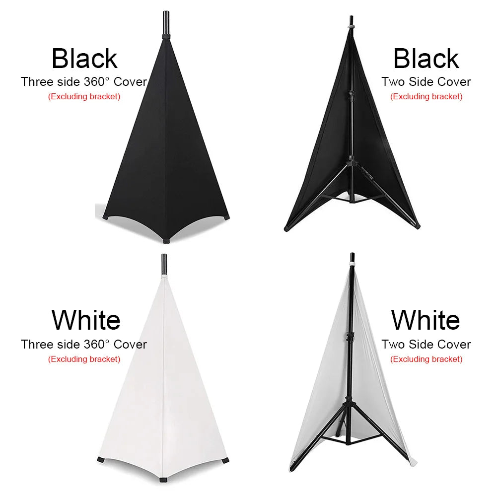 Height Flexible Stretchable Speaker Stand Cover Universal Tripod Stand Scrim Floor Equipment Tool Blind Accessories