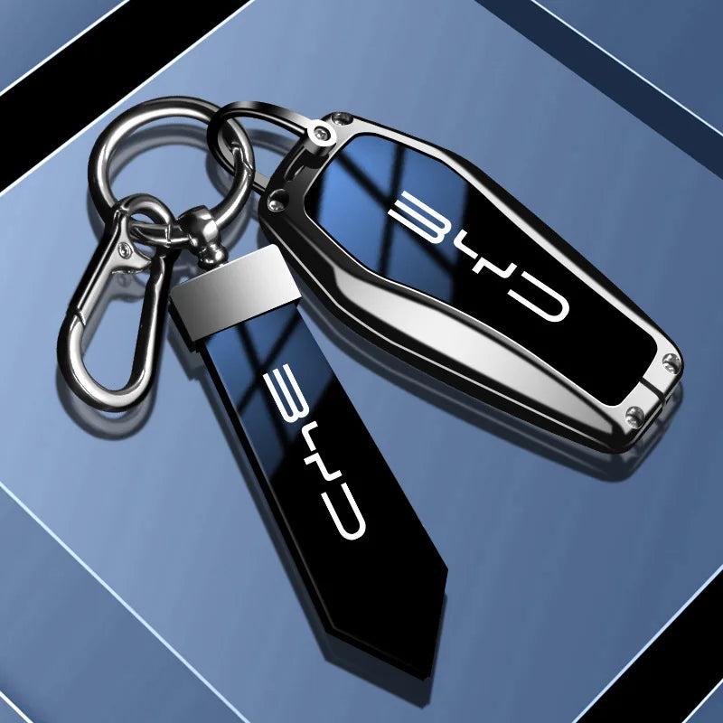 Car Remote Key Case Fob Cover Holder Shell Bag for BYD Song Plus Atto 3 Han EV Tang DM Qin Seal Dolphin Keychain Accessories