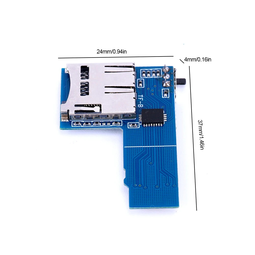 Two In One Dual System Switcher Micro SD Card Dual System Switcher Dual TF Card Adapter Memory Board for Raspberry Pi B+ 2B 3B