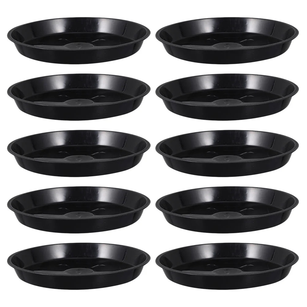 Plastic Flowerpot Bases Waterproof Plant Saucers Excess Water Collector Potted Plant Trays Gardening Trays Plant Pot Plates