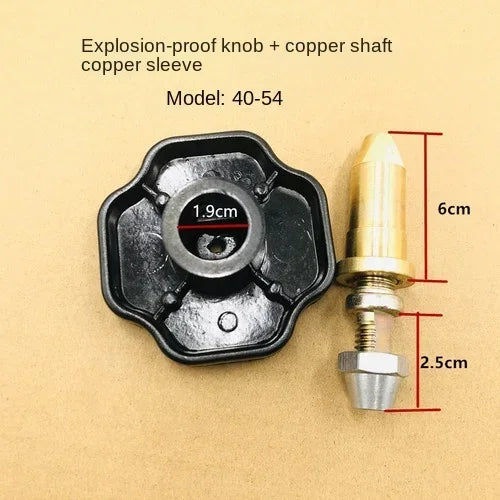 Commercial Pressure Cooker Accessories Copper Rod Knob Switch Copper Shaft Screw Copper Sleeve Screw Bearing Matching Assembly