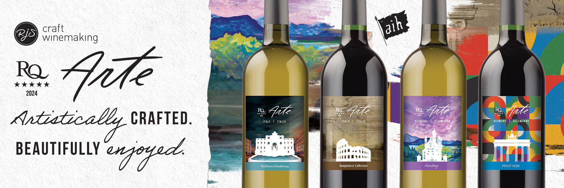 RJS Craft Winemaking RQ24 Arte Collection of Wines - Preorder now!