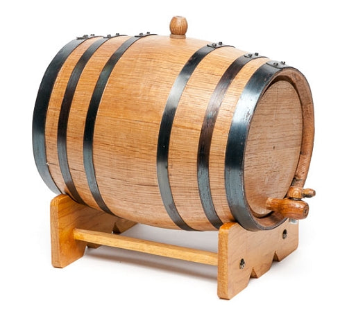 5 Gallon Used Rye Whiskey Barrel