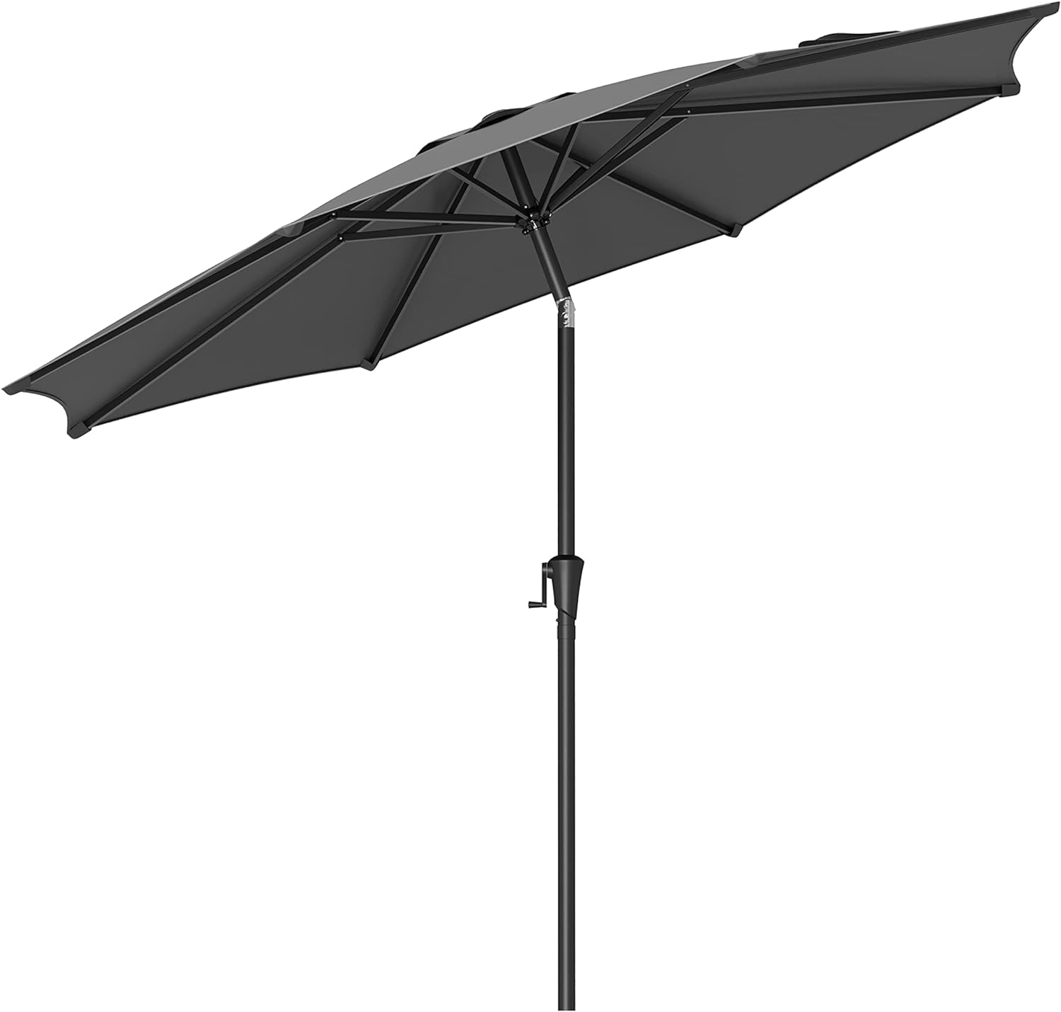Billede af Stor luksus parasol i sort - 3 meter hos Relaxed Living