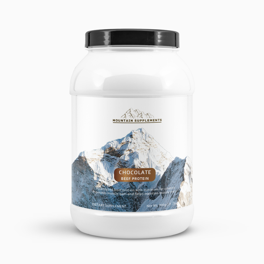 Beef protein - Chocolate – Mountain Supplements