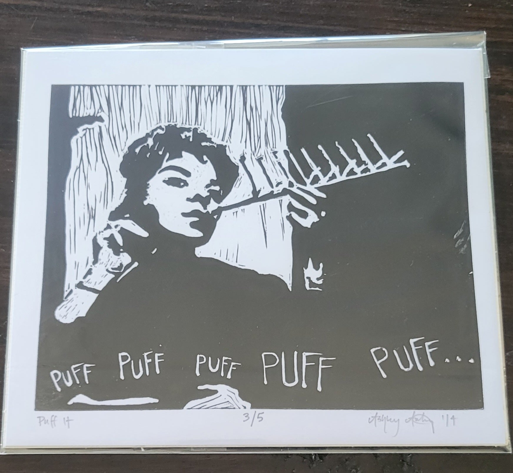 "Puff It" Print